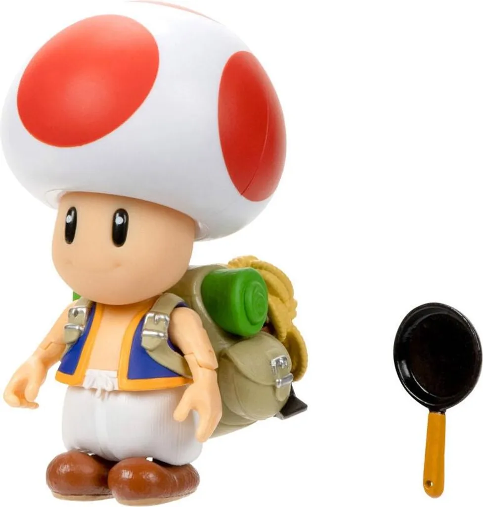 Toad Figurine Super Mario 13cm en PVC Résistant - Détails Authentiques - 4