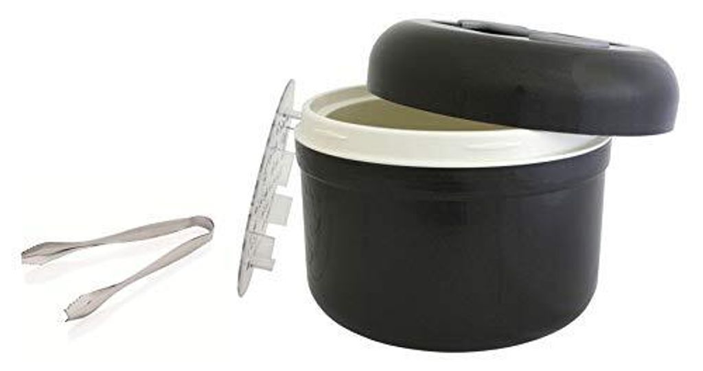 Eiswürfelbehälter handliche 2,5 l anthrazit vollisoliert Produktbild 