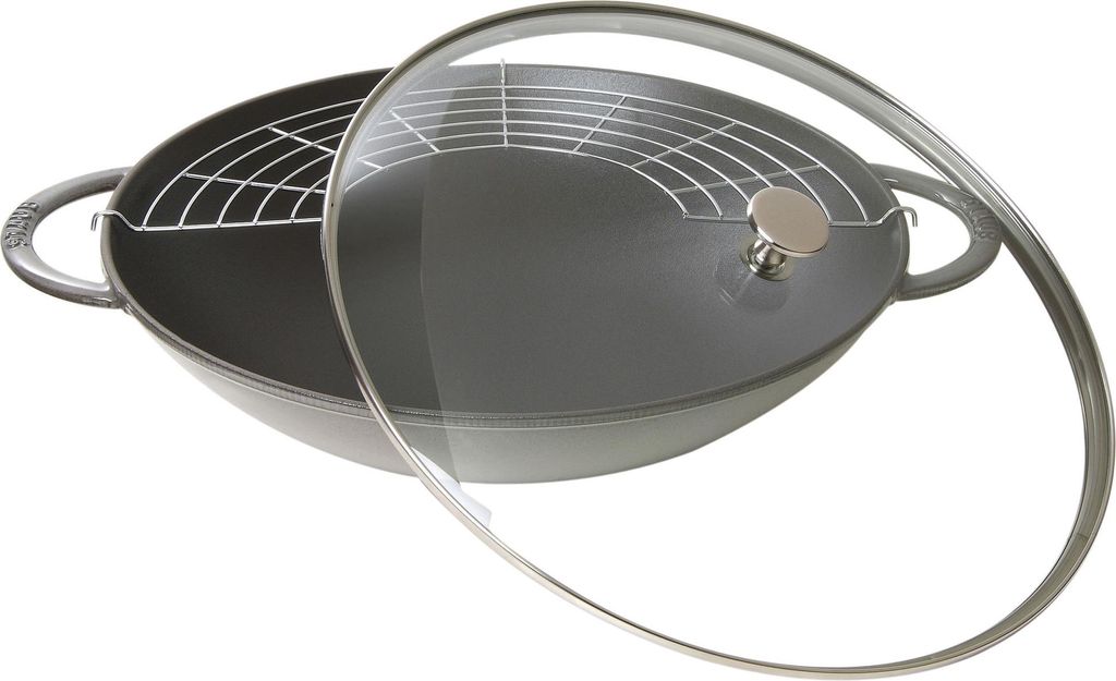 Staub litinový wok s poklicí 37 cm 405093360 Obrázek produktu 