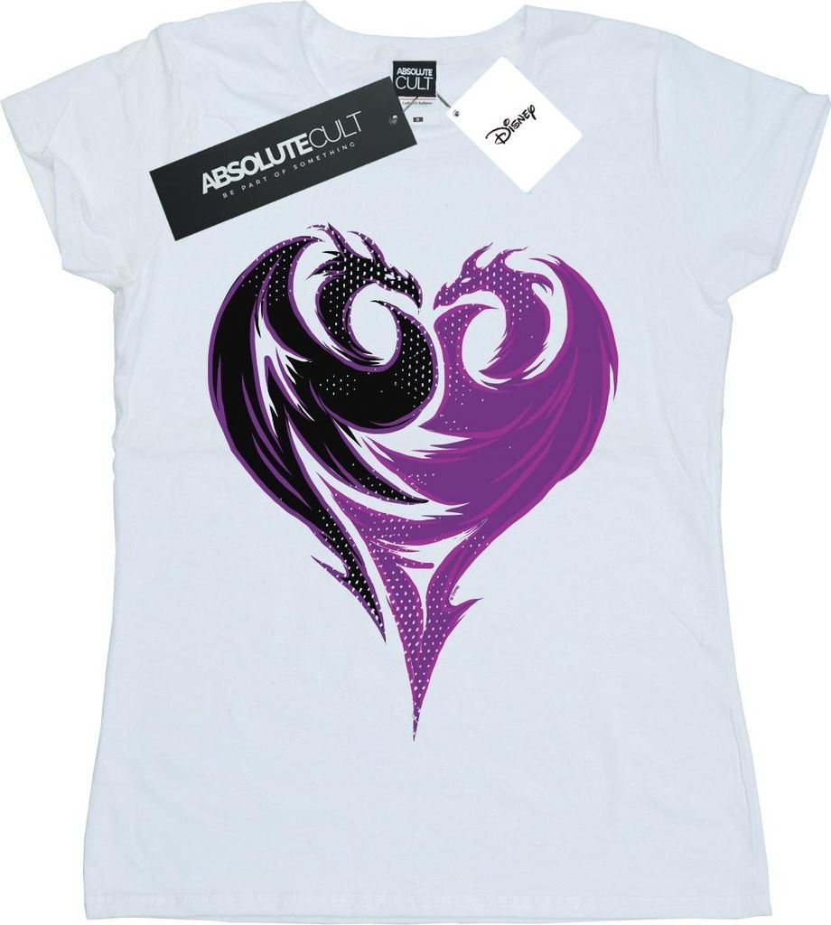 Disney - "The Descendants" T-Shirt für Damen BI17686 (M) (Weiß)