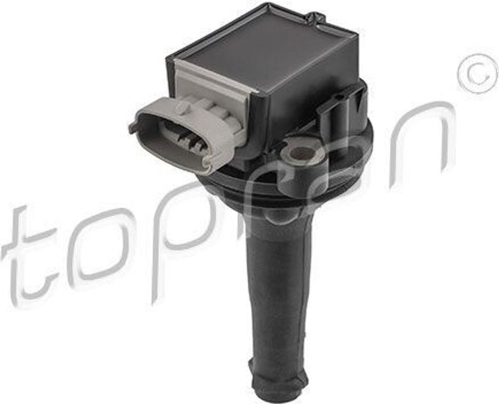 TOPRAN Zündspule 12V 4-polig SAE mit Zündkerzenstecker 304 553