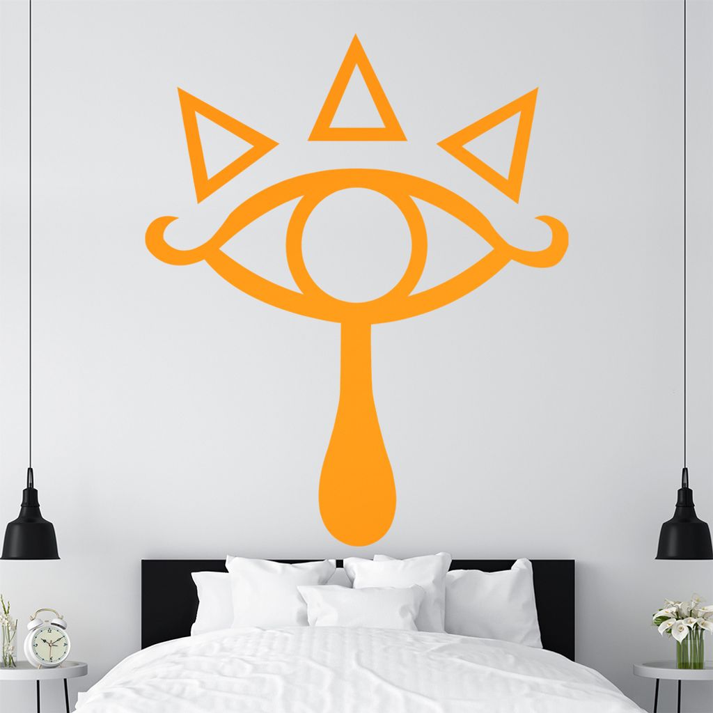 KIWISTAR Auge der Wahrheit Wandtattoo in 6 Größen - Wandaufkleber Wall Sticker - Dekoration, Küche, Wohnzimmer, Schlafzimmer, Badezimmer