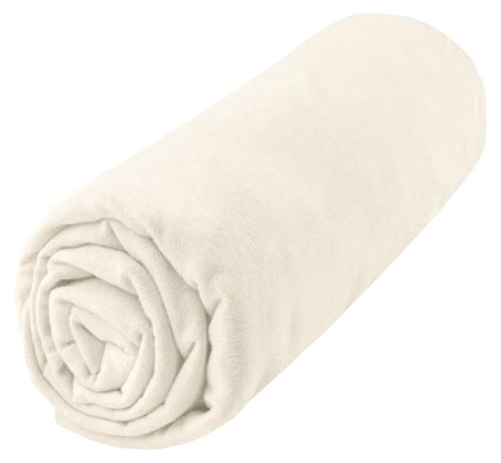 Drap-housse Maison Sevira 90x190 cm Écru - Coton Premium Sevira Kids