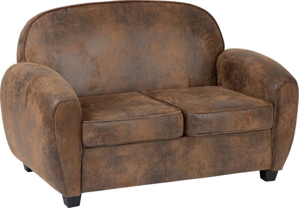 Klubsitzbank stanis 2-sitzer braun - Atmosphera créateur d'intérieur