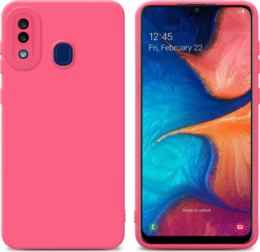 Samsung A20/A30/M10s Cover Rosso Shock | Silicone TPU Cadorabo