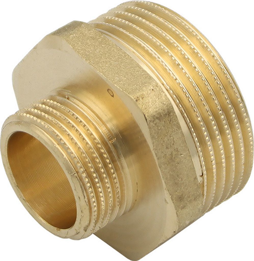 Messing Fitting Reduziernippel 3/4 x 1 1/4 Zoll Reduzierung