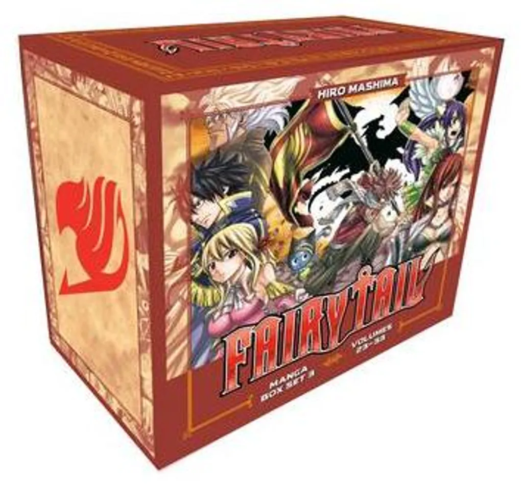 Fairy Tail Manga Box Set 3 - Coffret Intégral Tomes 23 à 43 en Français