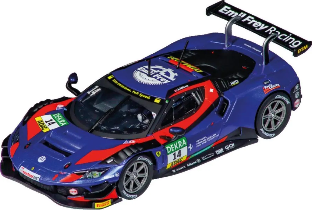 Voiture de Course Carrera Ferrari 296 GT3 DTM Échelle 1:32 pour Circuit
