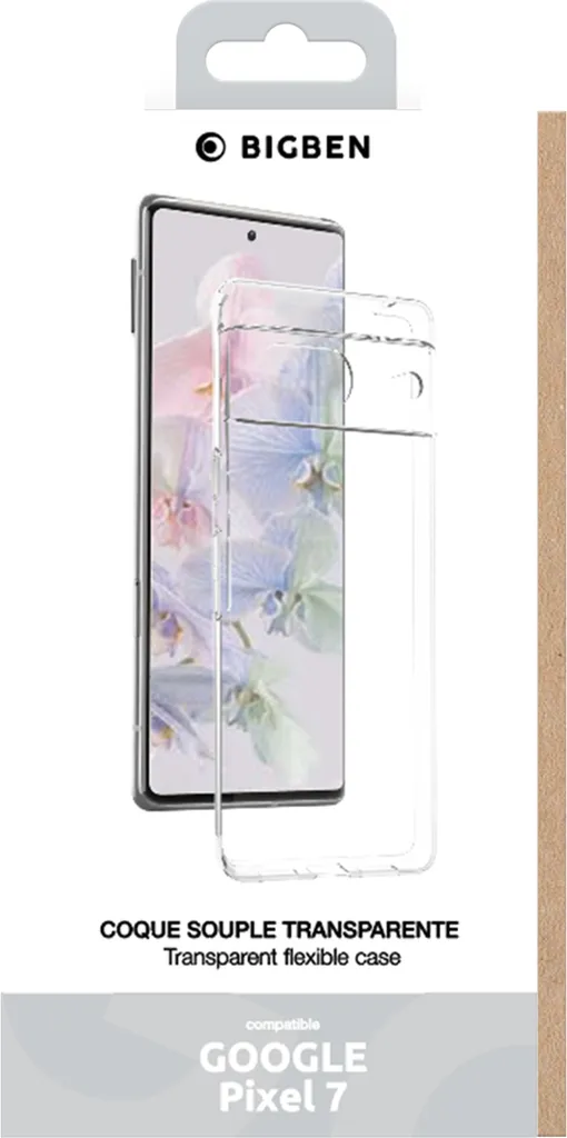 BigBen, custodia non ingiallente per Google Pixel 7 SiliSoft, trasparente - 2