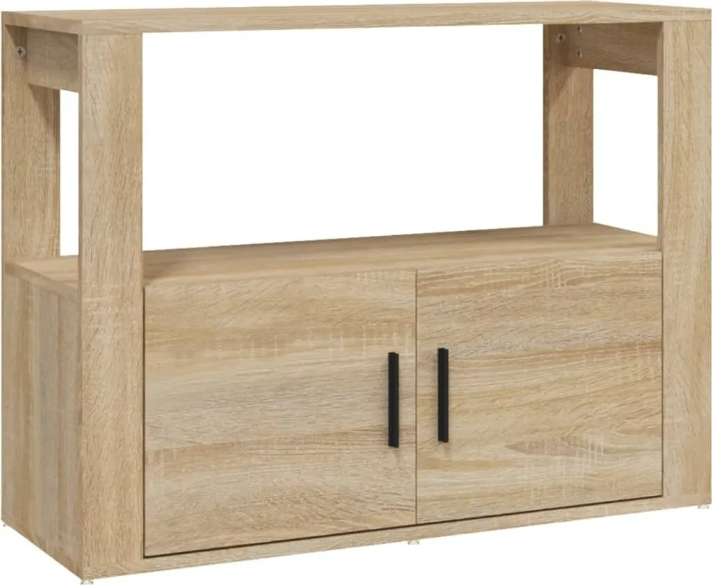 Maison Exclusive Credenza Sonoma Rovere 80x30x60 cm - Mobile Elegante - 2