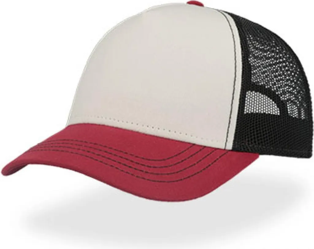 Cappellino Sostenibile Atlantis RACS Rapper Canvas rPET Bianco