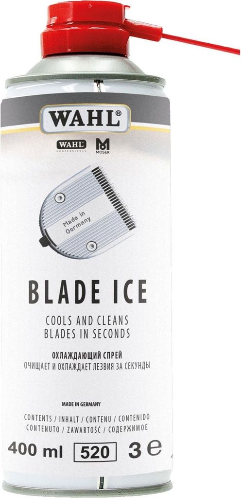 Moser Blade Ice 4 in 1 Spray 400 ml Produktbild 