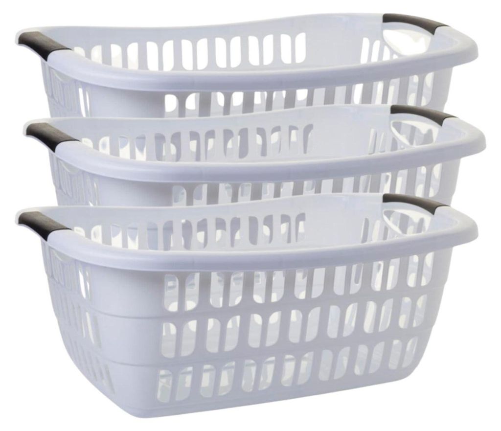 Geräumige Wäschewanne 3er Set 55x37x20 cm stabil, Produktbild 
