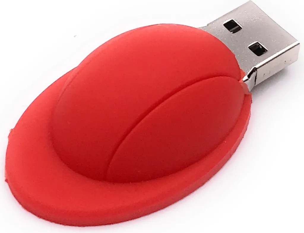 Onlineworld2013 Casco operaio cantiere copricapo rosso Divertente chiavetta USB 64 GB USB 3.0