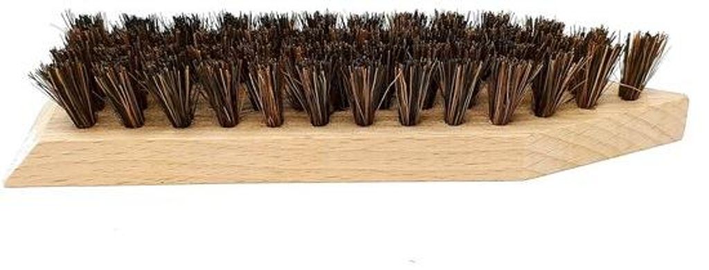 Gigantische Holz-Bürste - robuste Kokosfaser - perfekt für Schuhe und Stiefel.