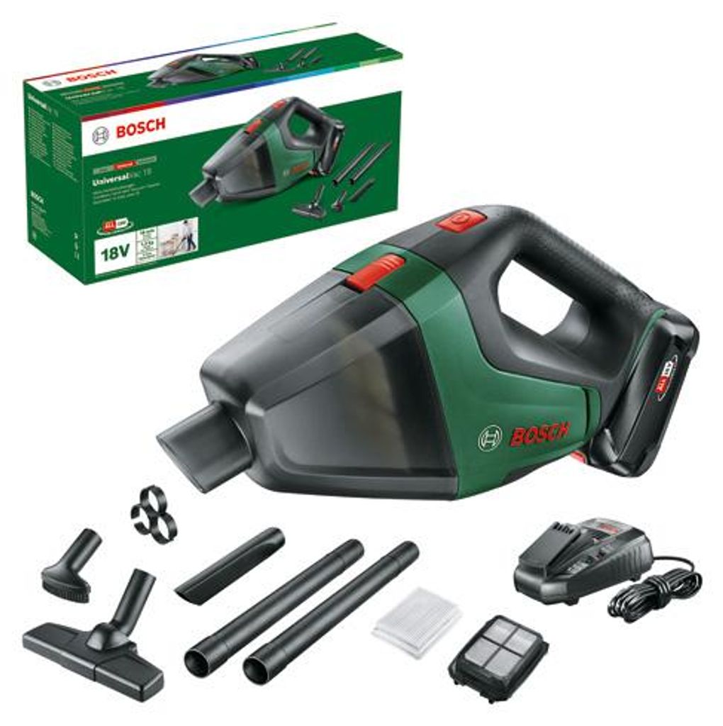 Akku-Sauger UniversalVac 18, 1 x Akku PBA 18V 2.5Ah, Produktbild 