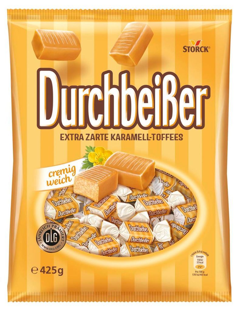 Storck Bite Through Extra Tender Caramel Toffees krémově Obrázek produktu 