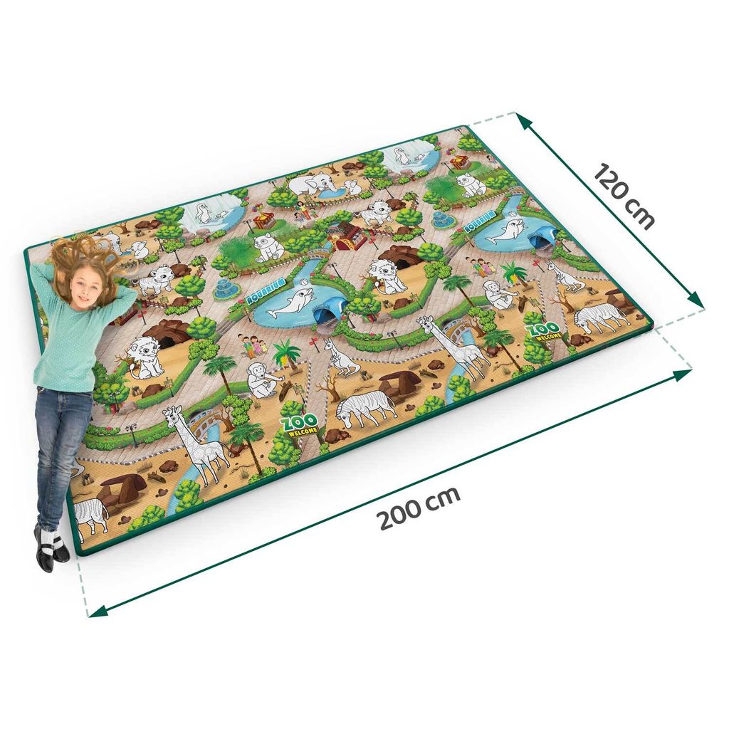 tappetino in schiuma Zoo 200 cm Immagine del prodotto 