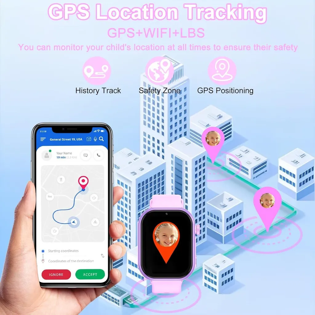 Smartwatch Bambini GPS 4G: Sicurezza e Divertimento al Polso - 7