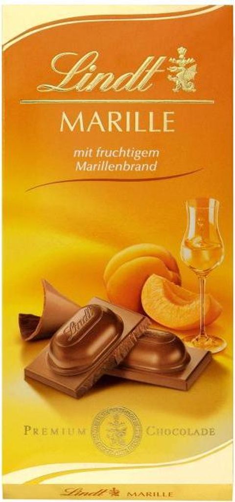 Lindt Marille Vollmilch Tafel 100g