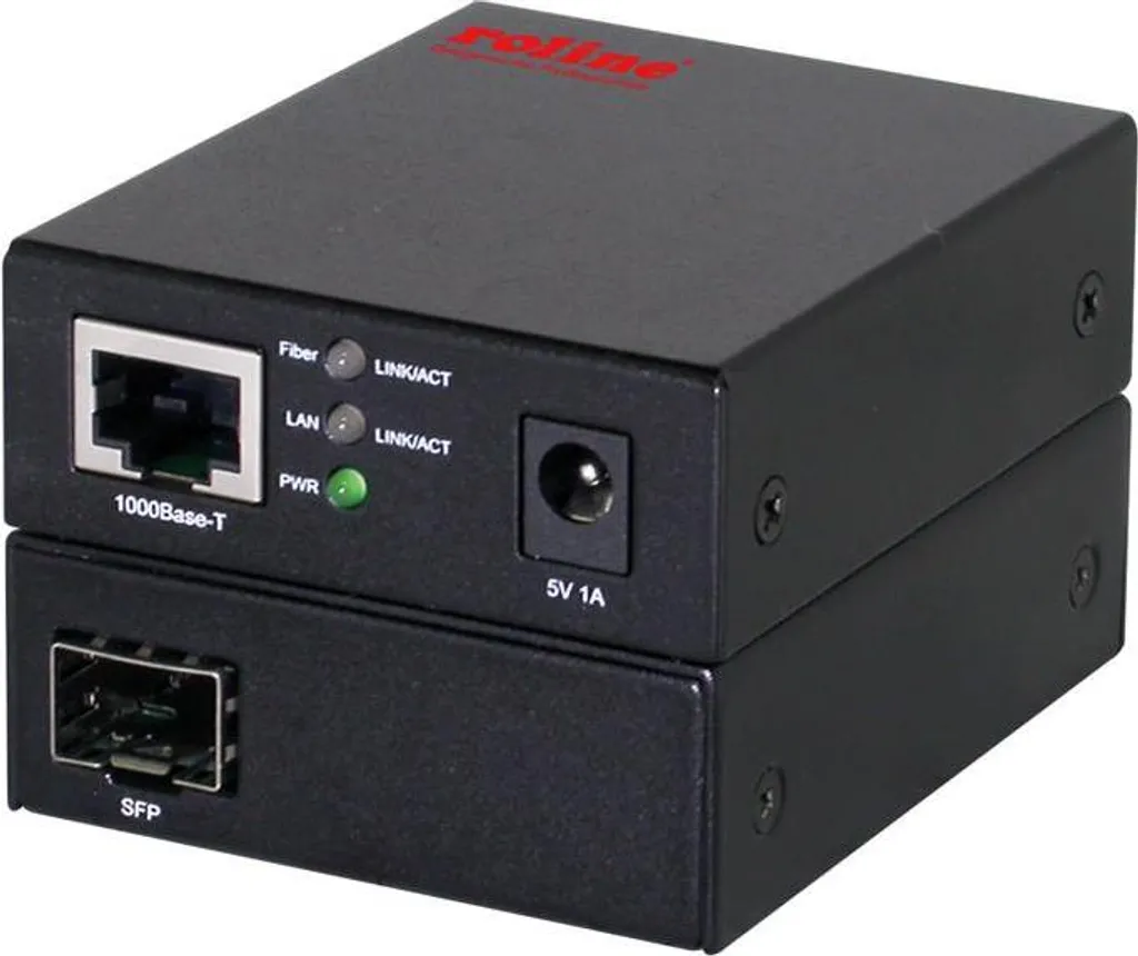 Extension Fibre avec Convertisseur Gigabit SFP ROLINE 21.13.1174 Réseau