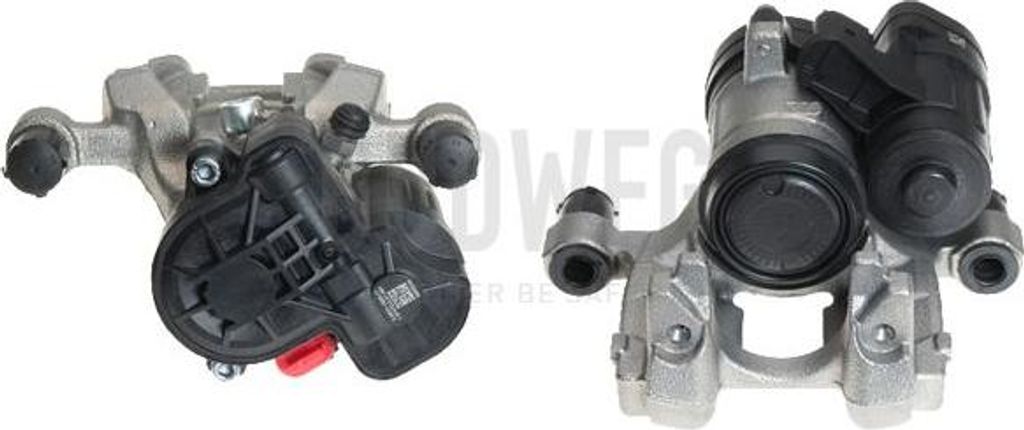 BUDWEG CALIPER 345051 Bremssattel OE 3Q0615424 kompatibel mit Touran, Tiguan, Passat 3BG, Passat Alltrack, Arteon, Superb, Kodiaq, Tarraco, Q3