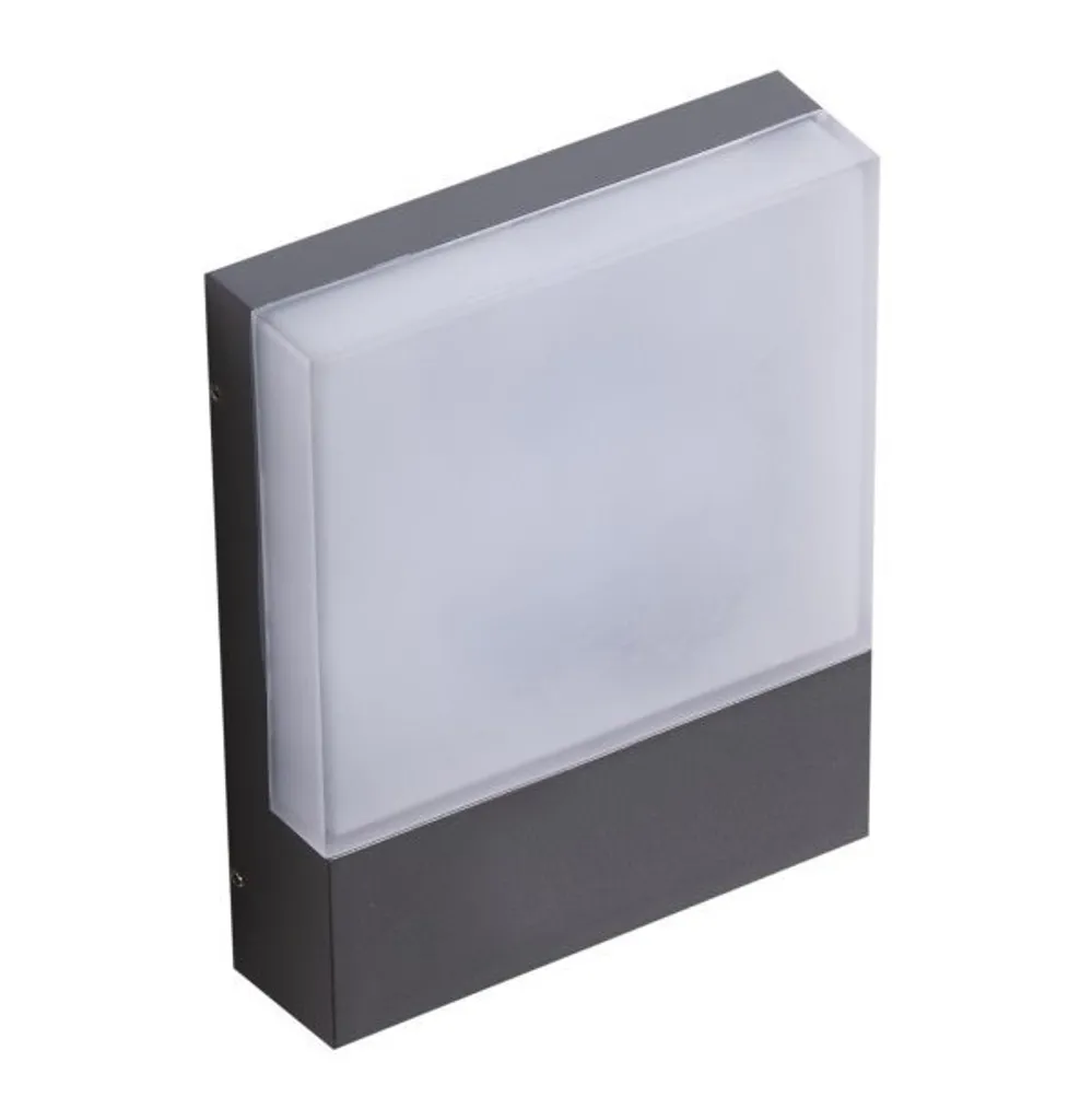Applique Esterno IP54 Azzardo Casola AZ4361 12W LED Grigio Scuro