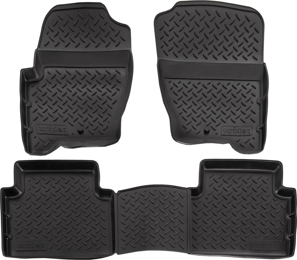 NORM LINERS | 3D Gummimatten Auto Matten Fussmatten Kompatibel mit Land Rover Range Rover Sport 2005-2013 4tlg, Individuelle Passform mit Hohem Ran...