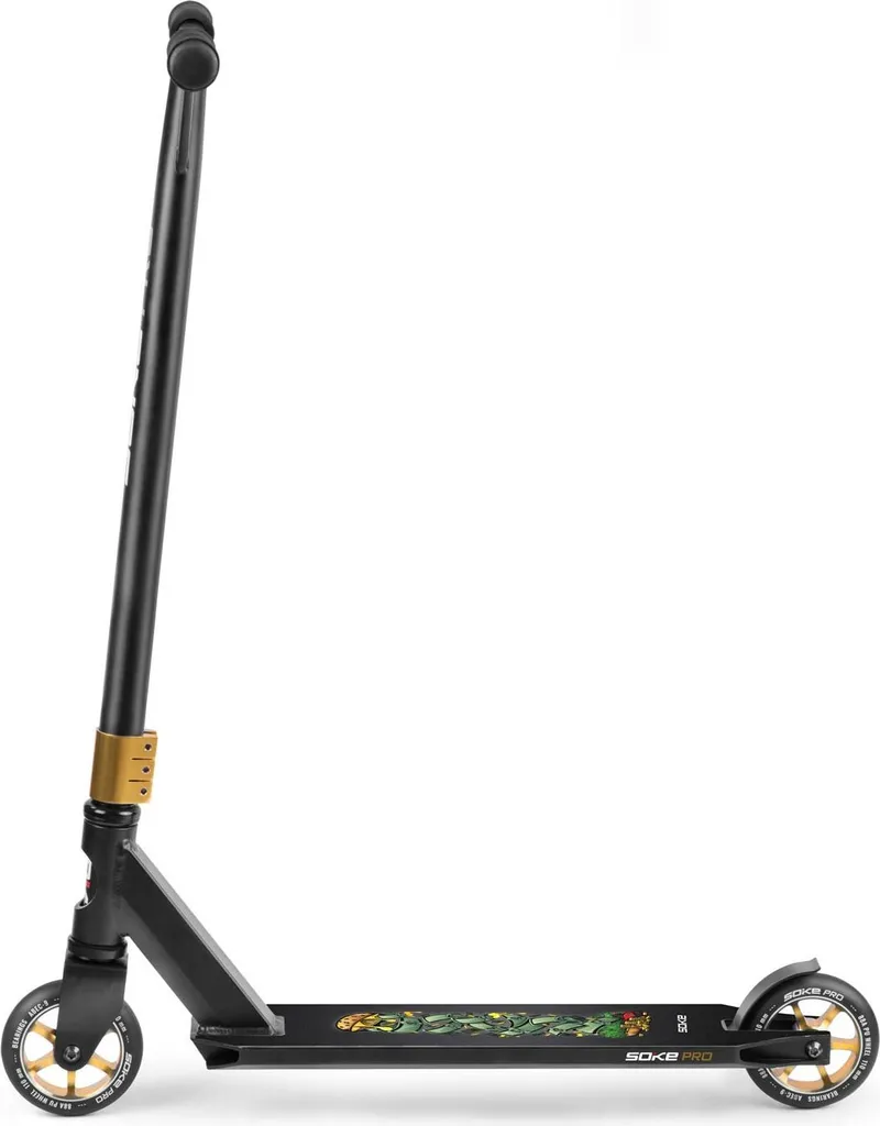 Trottinette Freestyle SOKE PRO Gold - Scooter de Compétition en Doré