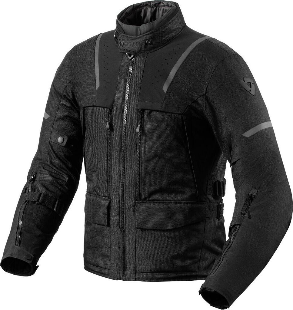 Revit Offtrack 2 H2O Motorrad Textiljacke, schwarz, L
