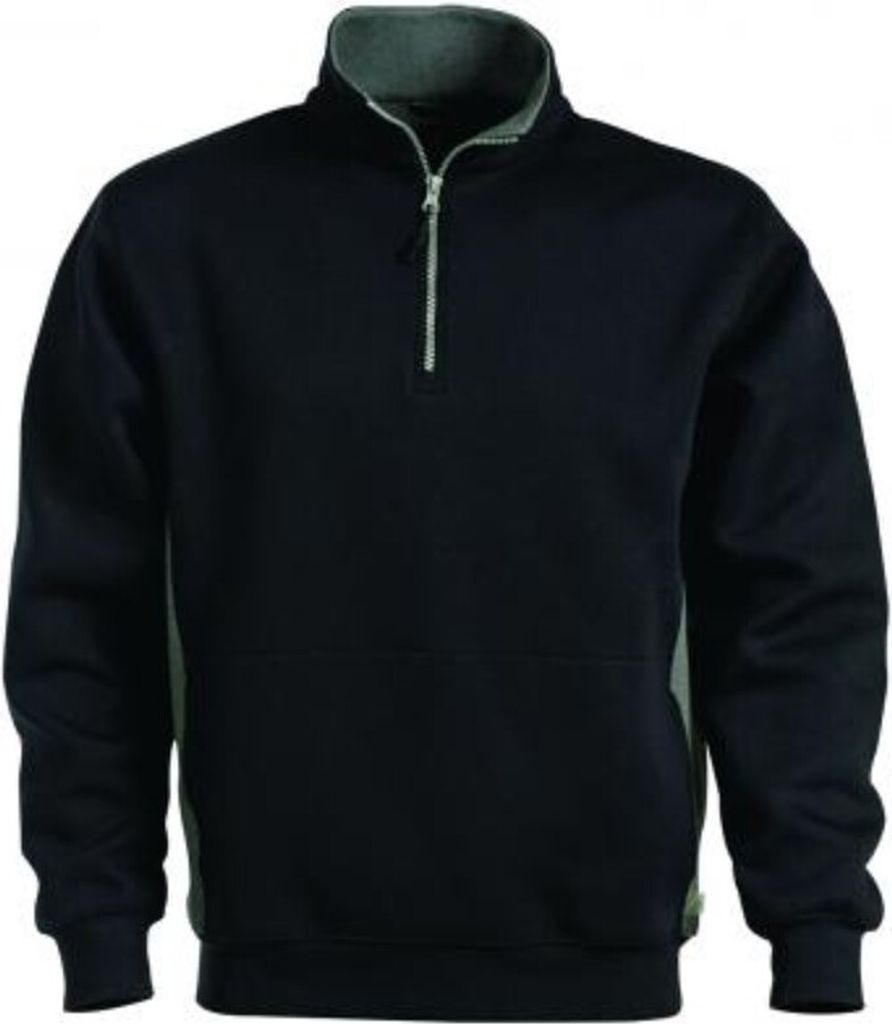 Fristads Sweatshirt mit kurzem Reißverschluss 1705 Df