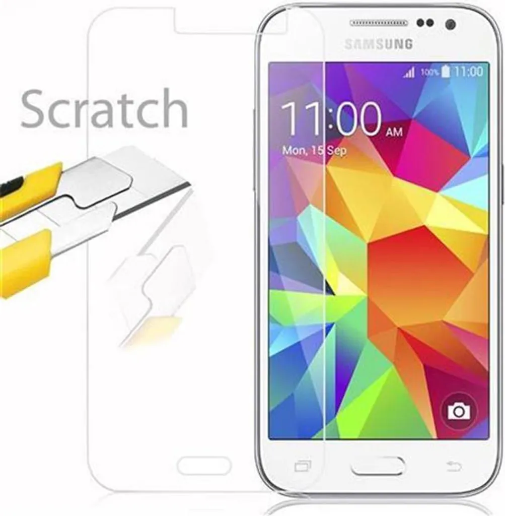 Cadorabo Screen Protector Vetro Temperato Samsung Galaxy Core Prime - 3