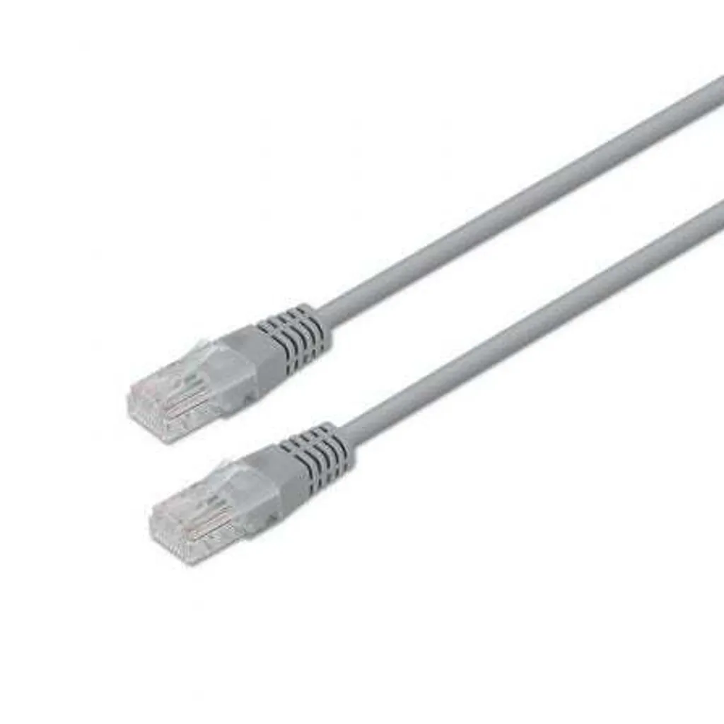 Câble RJ45 2m Gris pour Connecter Ordinateur, Box Internet et Switch