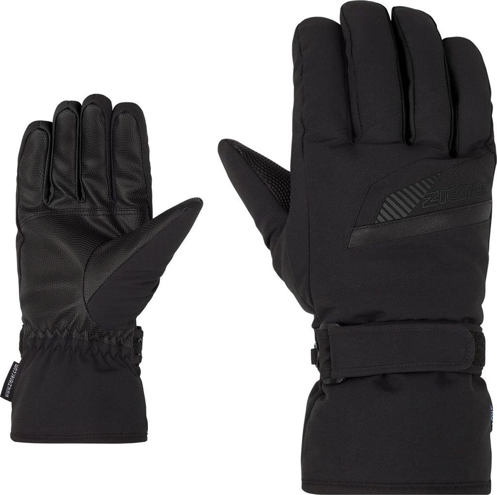 ZIENER GORDANUS-Z AS glove man BLACK.GRAPHITE BLACK.GRAPHITE 9