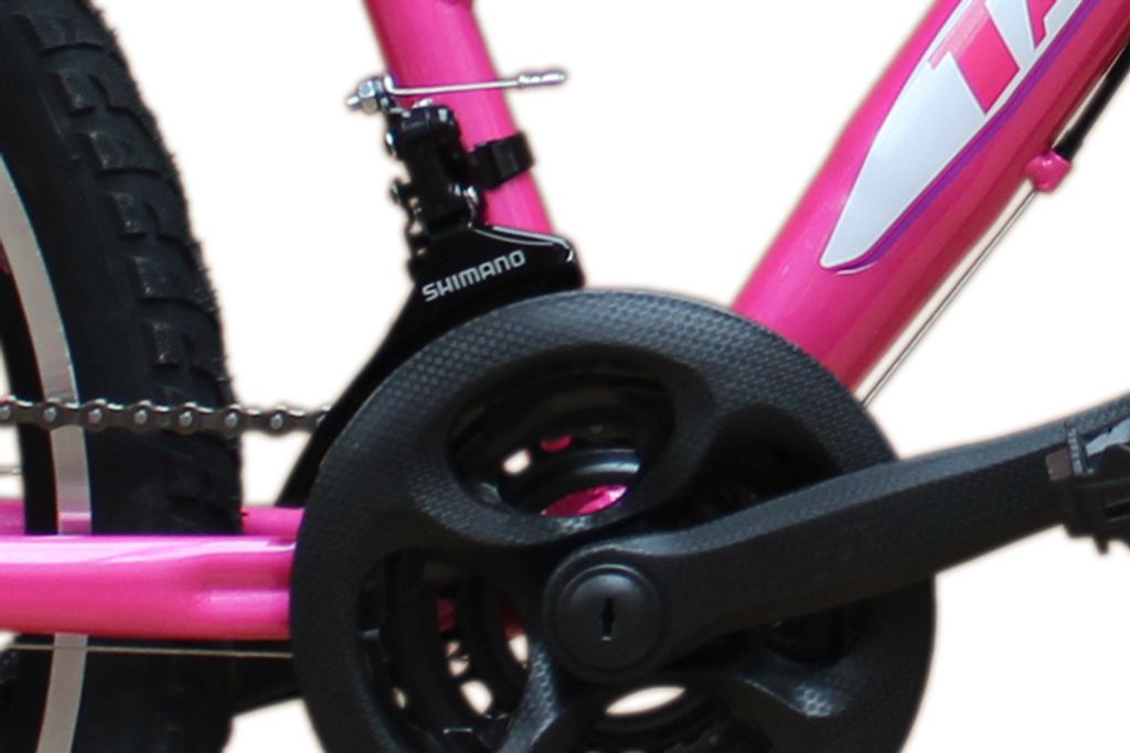 24 Zoll Mädchen Fahrrad MTB mit Beleuchtung und SHIMANO Produktbild 4
