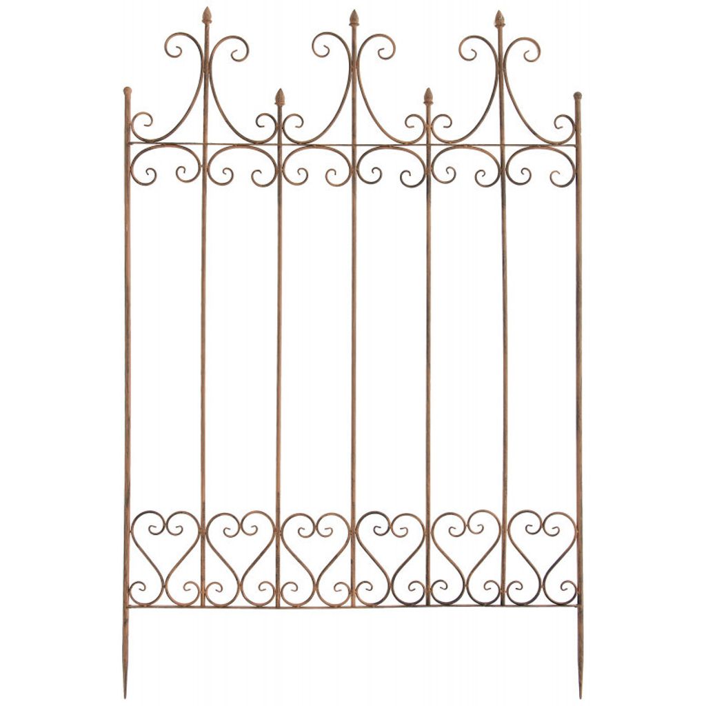 CLP Rankgitter Metall 130 cm hoch Flieder, stabile Produktbild 