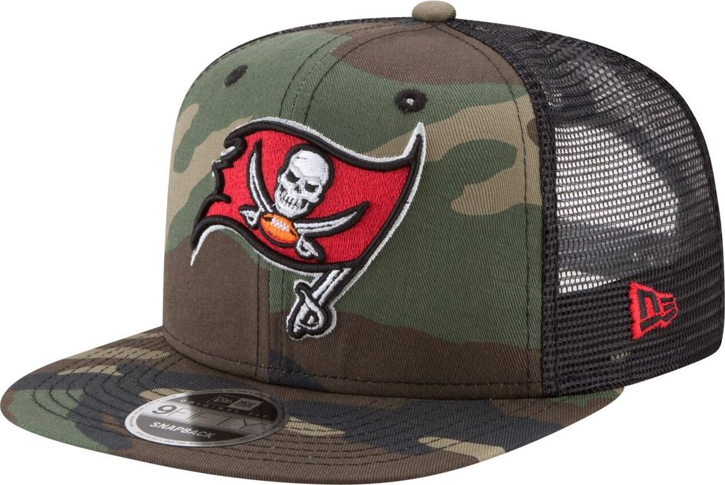 New Era 9Fifty Mesh Snapback Cap Tampa Bay Buccaneers wood