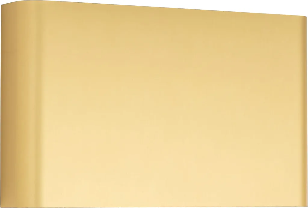 Applique murale dorée HAGA anti-éblouissement en aluminium 2xG9 15x25 cm