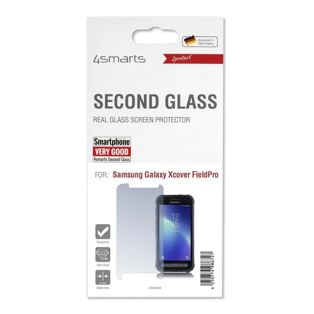 4smarts Secondo Vetro 2.5D per Samsung Galaxy Xcover FieldPro - 2