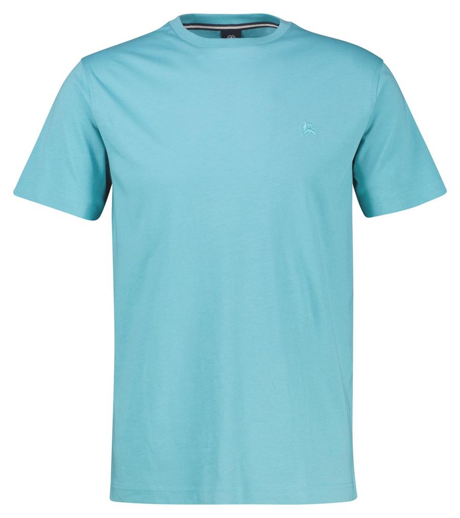 Lerros Basic T-Shirt Übergröße türkis