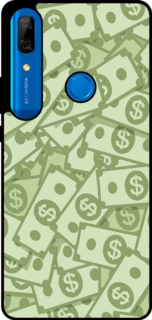Smartphonica Handyhülle Geeignet für Huawei P Smart Z / Y9 Prime (2019) mit Geldaufdruck - TPU Backcover Case mit Geld-Design