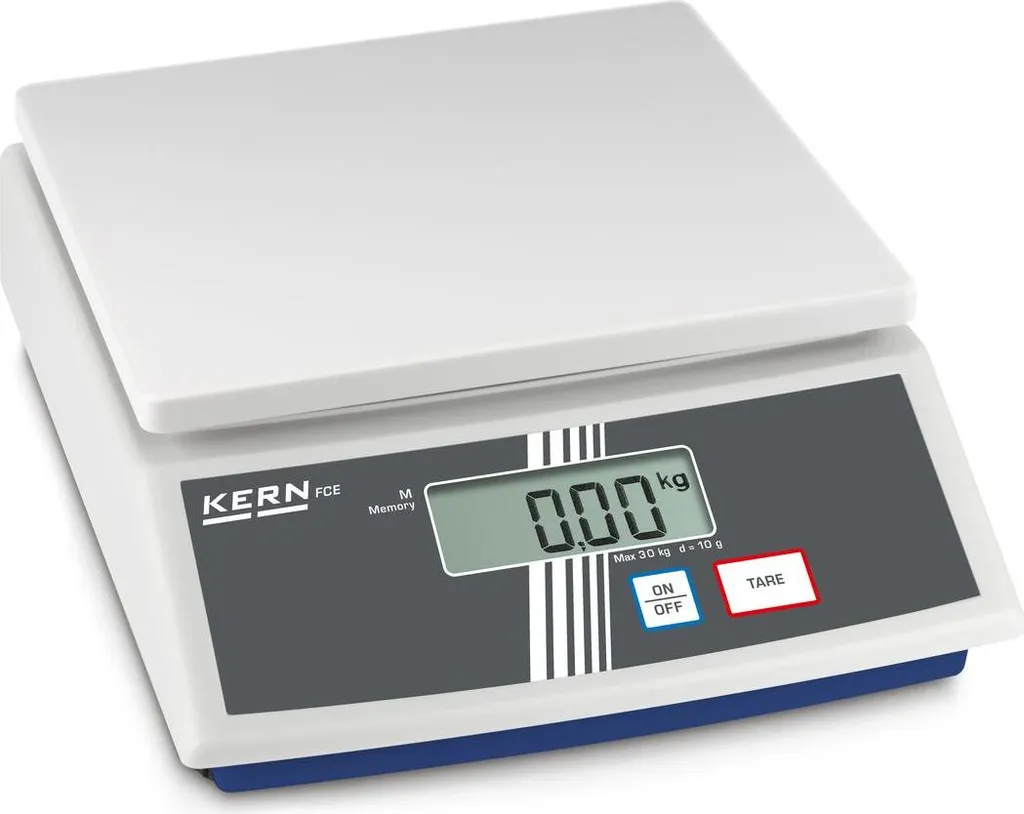 Balance électronique de pesage Kern FCE 30K10N charge max 30 kg d=10g