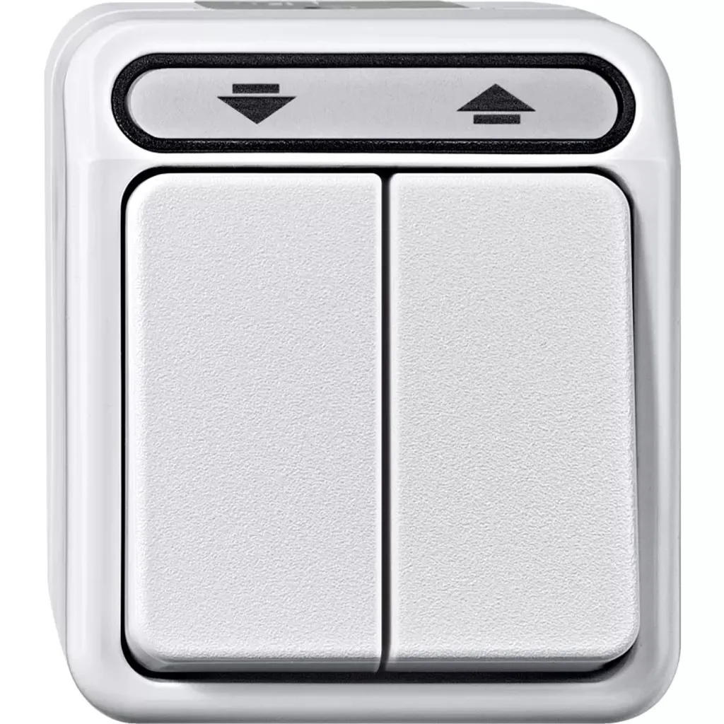 Merten MEG3715-8019 Interrupteur Va-et-Vient Blanc Polaire Design
