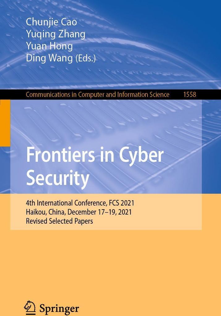Frontiers in Cyber Security