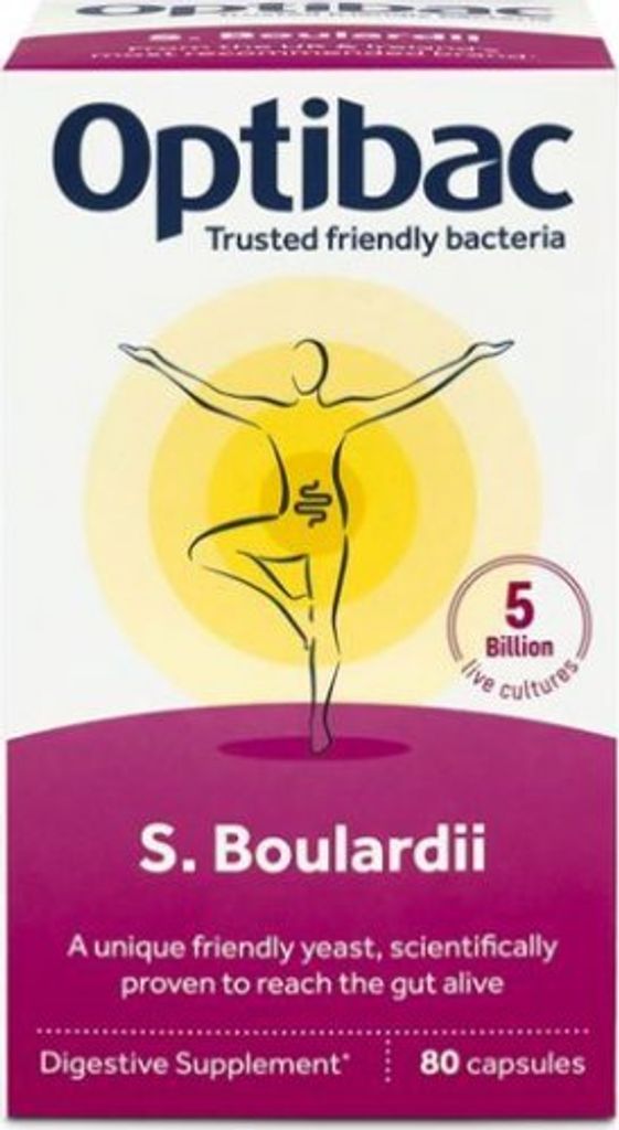 Saccharomyces Boulardii (Probiotiques pour la diarrhée) 80 Image du produit 