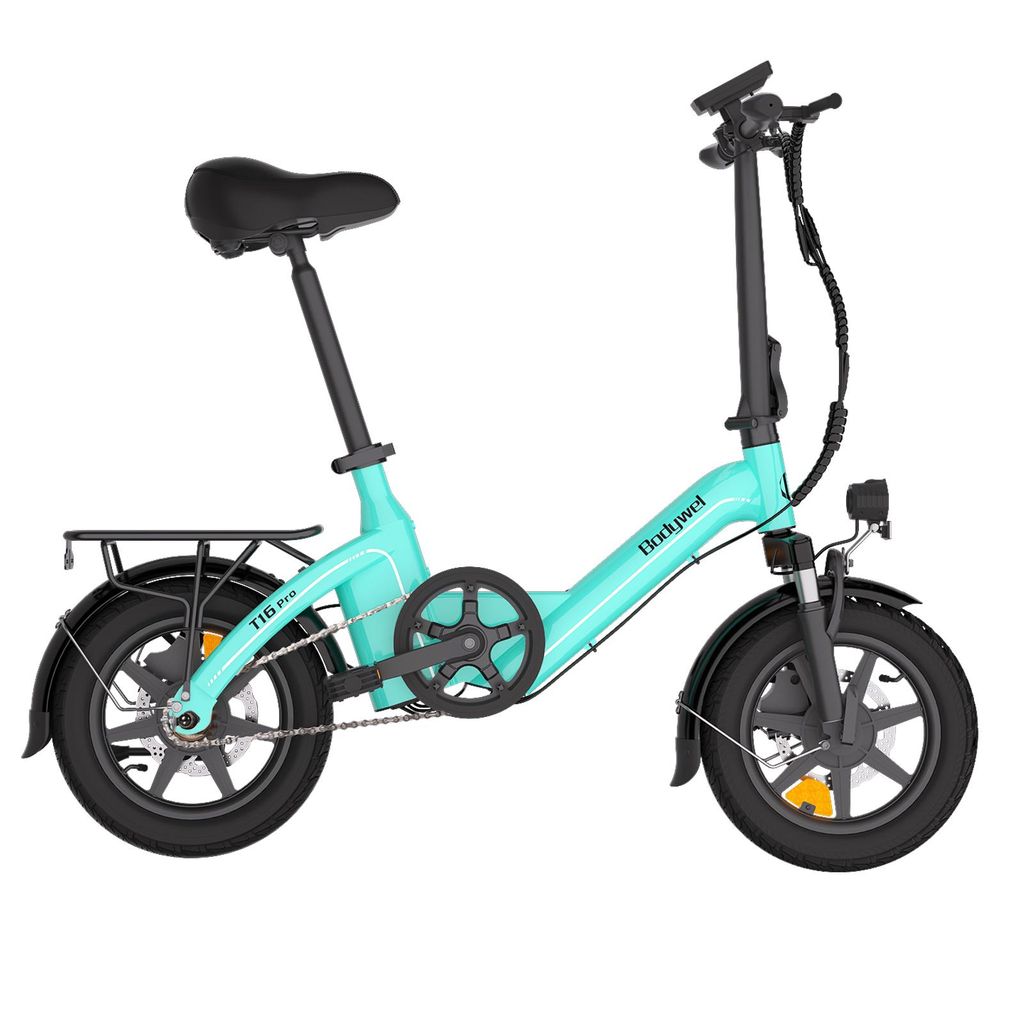 Mini E Bike 14 Zoll Aluminium faltbar Elektrofahrrad 250W 36V/7.8Ah Akku APP für Herren Damen,45 km E-Bike Klappräder City E-Bikes & E-Hollandräder