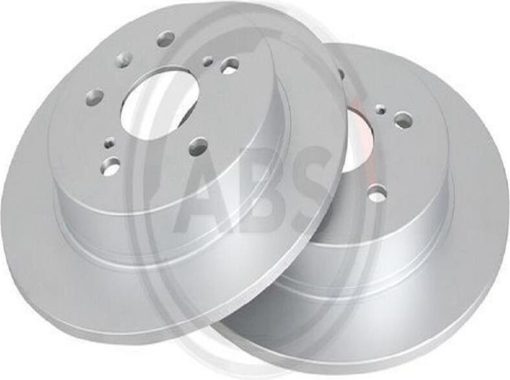 2x A.B.S. Bremsscheibe 18078 für SUZUKI SX4 (EY GY) SX4 Stufenheck (GY) 43 4mm