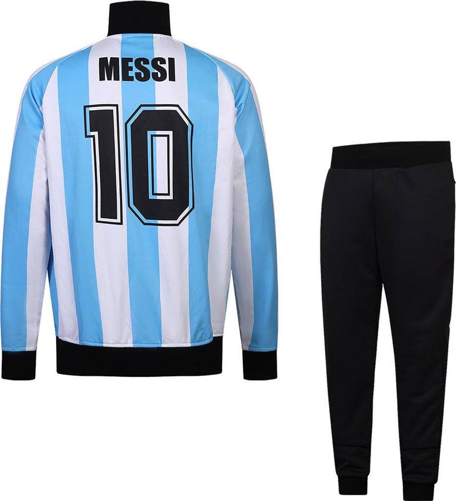 Argentinien Trainingsanzug Messi Zuhause - Kinder und Erwachsene - 164