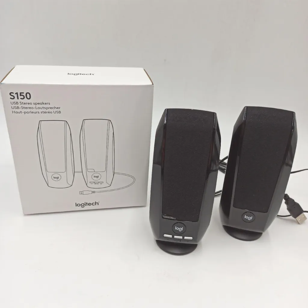 Haut-parleurs PC USB Logitech S150 : Fini le son faible de votre Laptop