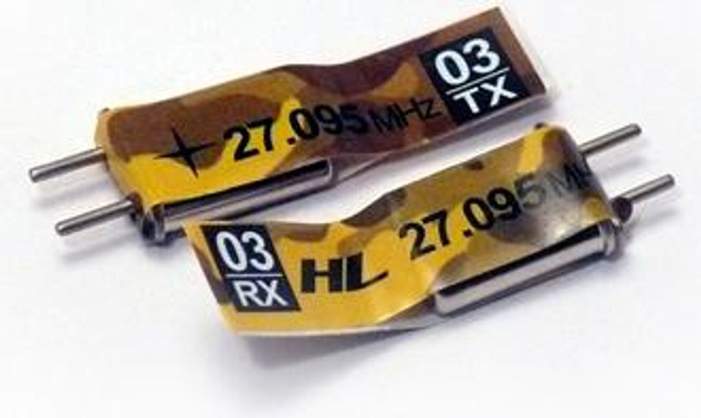 18-029.03 Kremeň 27.095 TX/RX sada 2 ks Obrázok produktu 